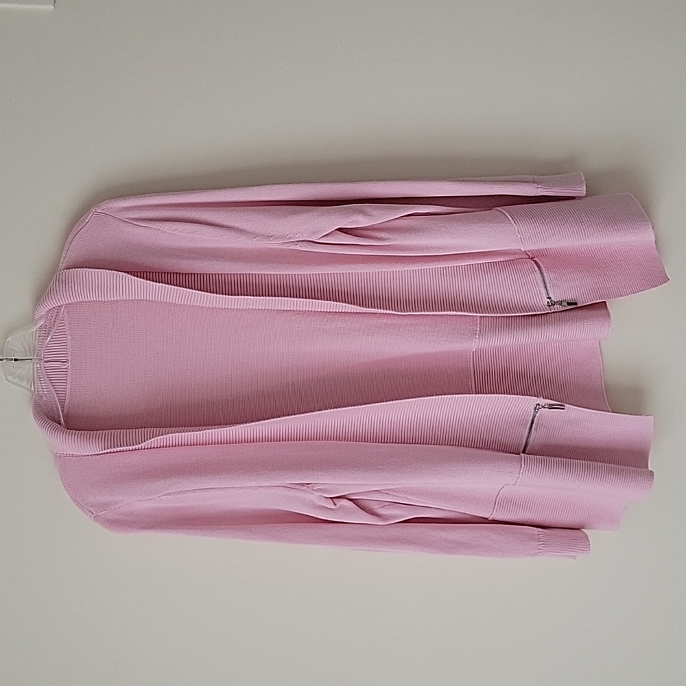 Nygard Women's Pink Open Front Cardigan- Size 16